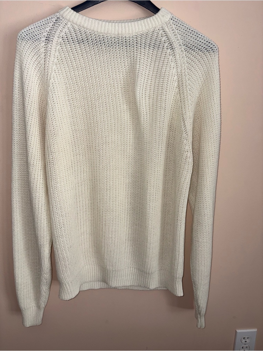 Carriage Court Classic Cream Crewneck Sweater
